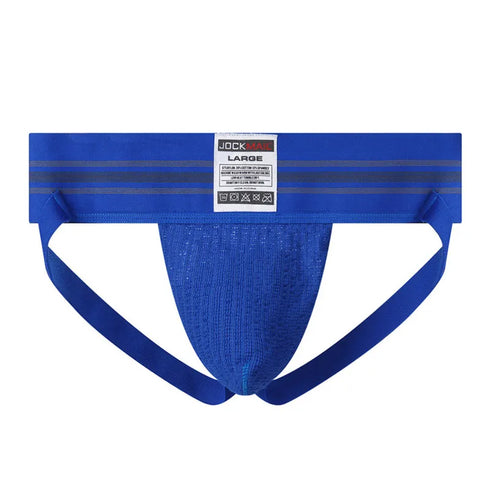 JOCKMAIL sexy Herren Unterwäsche Jockstrap Homme Herren Jockstrap Unterwäsche Herren String Jockstrap Gay Jockstrap Baumwolle Atmungsaktiv weiß