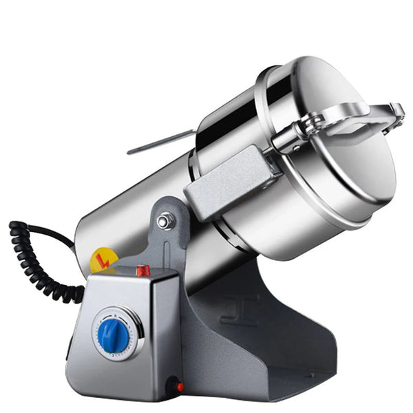 800G Kräutermühle Kaffeemaschine Getreidemühle Gewürzmühle Medizin Weizenmischer Trockenfutter Mühle Große Kapazität Edelstahl