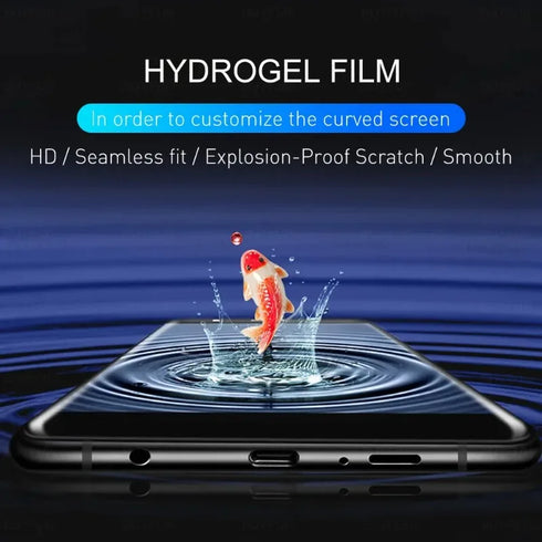 5Pcs Hydrogel Film For OPPO Find X9 X8 X7 X6 Pro Reno 14 13 FS Full Cover Screen Protector For OPPO