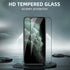 1-5PCS 9D Full Cover Tempered Glass For iPhone 17 16 15 11 12 13 14 Pro Max 16E Screen Protector For iPhone 13 Mini XR X XS Max