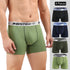 4 Stück Boxershorts Herrenslips Homme Unterhosen Boxershorts Unterwäsche für Männer Baumwolle Herren-Paar Sexy Set Calecon Lot Soft Box