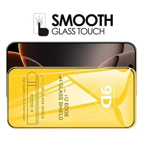 1-5PCS 9D Full Cover Tempered Glass For iPhone 17 16 15 11 12 13 14 Pro Max 16E Screen Protector For iPhone 13 Mini XR X XS Max