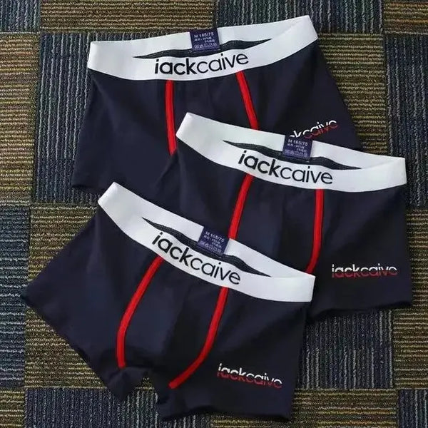 3er-Pack Herren Slips Baumwolle Herren Unterwäsche Boxershorts Atmungsaktive Herren Boxershorts Bedruckte Unterhosen Bequeme Shorts Herren Unterwäsche M-3XL