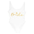 Hen Party Swimsuits One-Piece Team Bride Swimwear Bride To Be Woman Pink Swimwear Bachelorette Beatchwear Bathing Suits