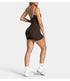 Quick drying seamless yoga shorts for women, high waisted, hip lifting, abdominal tightening, running and fitness pants