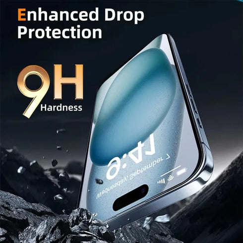 3Pcs Screen Protector for iPhone 17 ProMax 17 PRO HD Tempered Glass Full Edge Coverage Easy Installation for iphone 17/16 Cover