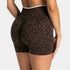 Quick drying seamless yoga shorts for women, high waisted, hip lifting, abdominal tightening, running and fitness pants