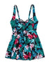 2026 Tankini Set Floral Swimwear FemaleTwo Pieces Swimsuit Women Beach Dress Bathers Bathing Swimming Swim Suit Beachwear XXL