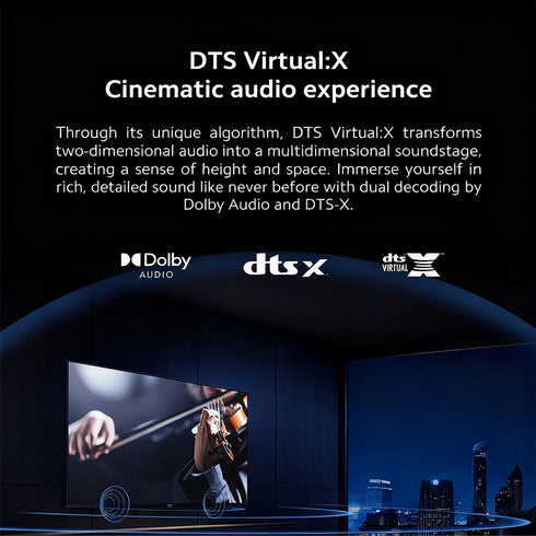 Xiaomi TV A 32, Kompakte Größe mit farbenfrohem Bildschirm, dynamischer Sound mit Dolby Audio™, DTS-X und DTS Virtual:X, hochwertiges Metall-Finish