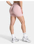 Quick drying seamless yoga shorts for women, high waisted, hip lifting, abdominal tightening, running and fitness pants