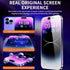 Oleophobic Coating Dust Free Screen Protector For iPhone 17 Pro Max 16 15 13 11 12 14 Pro Max SE 7 8 XR Easy Installation Glass