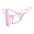 YAULAANG Sexy Herren Glanz Gay Unterwäsche Öliger G-String Tanga Glänzend niedrige Taille Hohe Elastizität Herren Dessous