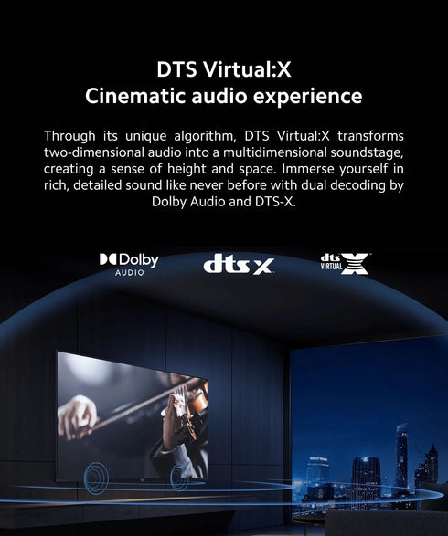 Xiaomi TV A 32, Compact Size With Colorful Screen, Dynamic Sound With Dolby Audio™, DTS-X And DTS Virtual:X, Top-end Metal Fini