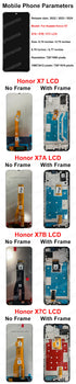 OEM LCD For Huawei Honor X7 LCD CMA-LX2 Touch Screen Digitizer For Honor X7A Display X7B LCD CLK-LX1 RKY-LX1 Assembly Honor X7c