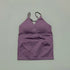 Vision Twist Front Longline Top Women Gym Tank Yoga Tops Quick Dry Thin Strap High Elastic Running Vest Push-up Fitness Vest