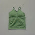 Vision Twist Front Longline Top Women Gym Tank Yoga Tops Quick Dry Thin Strap High Elastic Running Vest Push-up Fitness Vest