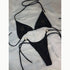 Micro Bikinis 2025 Sexy Women Swimsuit Swimwear Female Bikini Set Push Up Biquini Bathing Suit Black Swimming Suits Beachwear