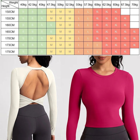Cloud Hide Black Beauty Back Yoga Shirts Women Long Sleeve Blouse Plus Size Sports Gym Fitness Top Running T-Shirt Workout Shirt