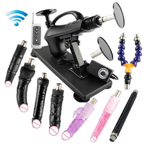 Sexmaschine für Frauen Einstellbare Masturbationspumpe Sexspielzeug für Männer Erwachsene Spielzeuge Upgrade Vibrator Dildo Frauen Sexmaschine