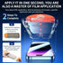 5PCS Privacy Screen Protector for iPhone 17 Pro Max 16 15 14 13 12 11 16e Plus Mini XR Dust Free Install Anti-Spy Tempered Glass
