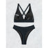S - XL Cross Back Mini Micro Thong Bikini Female Swimsuit Women Swimwear Two-pieces Bikini set Bather Bathing Suit Swim K5022