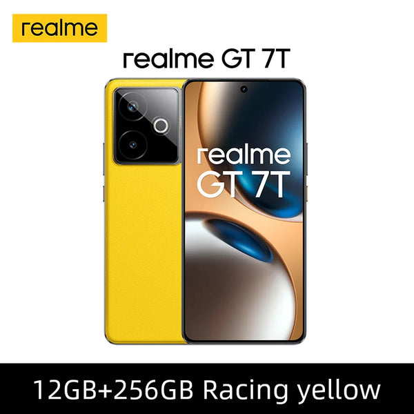 EU Version realme GT 7T 5G Smartphone Dimensity 8400-MAX 6.8inches 120Hz Display 7000mAh 120W SUPERVOOC Charge Camera 50MP
