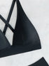 S - XL Cross Back Mini Micro Thong Bikini Female Swimsuit Women Swimwear Two-pieces Bikini set Bather Bathing Suit Swim K5022