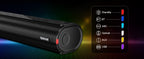 Redragon GS821 Computer-Soundbar – Hi-Fi-Stereo-PC-Lautsprecher mit BT 5.3, optischem/HDMI ARC/AUX/USB-Anschluss, 3 EQ-Modi,