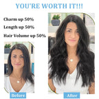 8 Stück Clip In Echthaar Extensions 100% Echthaar Clip In Natürliche Haarverlängerungen Glatte Haarteile 14-26 Zoll Remy Haar