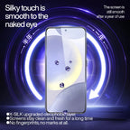 SmartDevil Staubfreie Displayschutzfolie aus gehärtetem Glas für Samsung S26 Ultra HD, klare Displayschutzfolie für Samsung S25 S24, Anti-Fingerabdruck