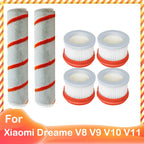 Kompatibel für Xiaomi Dreame V9 V10 V11 V8 V9B V9P XR Zubehör Hauptbürste HEPA Filter Kabelloser Handstaubsauger Teile