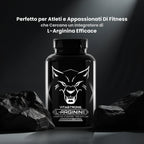 Arginin 4500mg + Vitamin B6 Vitastrong, 120 Tabletten L-Arginin HCL Hochdosiert Kyowa Qualität, L-Arginin Pulver Rein mit Vit B6, Pre-Workout Supplement Post-Workout Glutenfrei-Ohne GVO