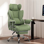GTPLAYER Gaming Stuhl Bürostuhl mit Taschenfederkern-Lordosenstütze, ergonomischer und bequemer breiter Bürostuhl