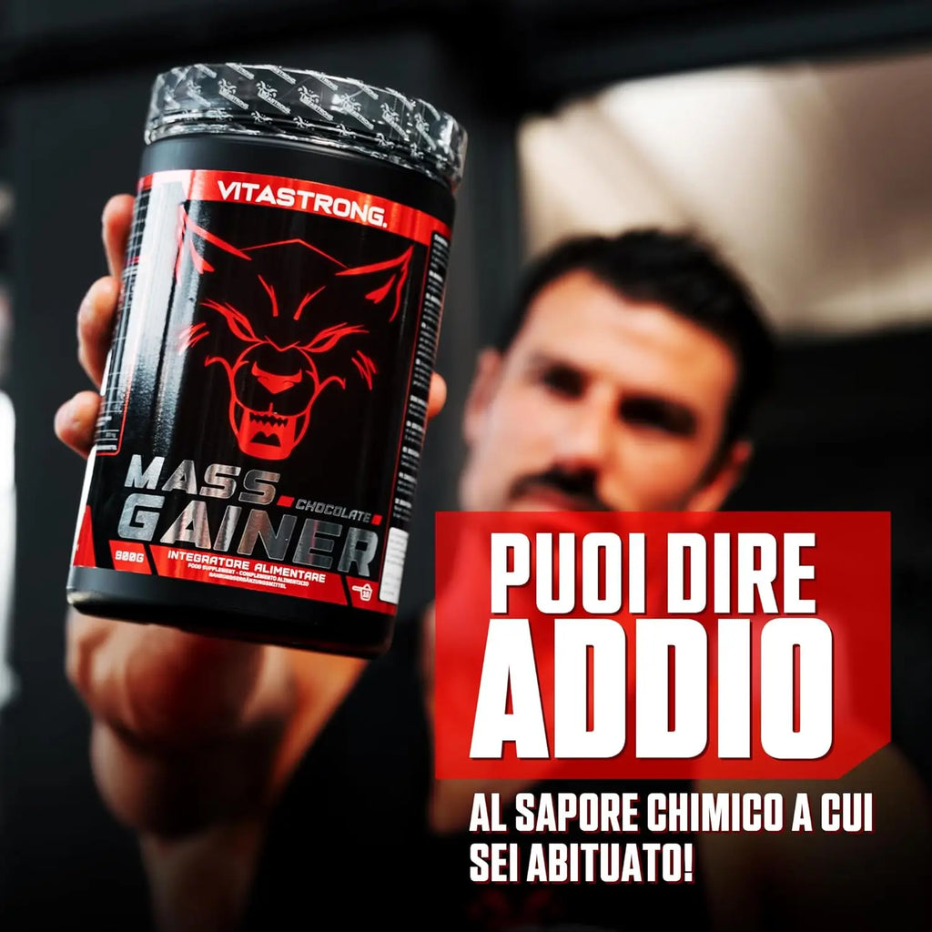 Mass Gainer Vitastrag, 30 % hochkalorisches Proteinpulver, Maltodextrin, Cluster Dextrin, 3G Kreatin-Monohydrat-Pulver, Gainer Muskelmasse Männer & Frauen Hohe Qualität, Weight Gainer