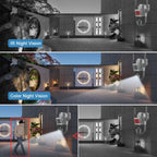 4K 8MP Dual-Objektiv PTZ Solarkamera Dual-Screen PIR Menschliche Verfolgung Outdoor WIFI Sicherheits-CTV Überwachungs-IP-Kamera