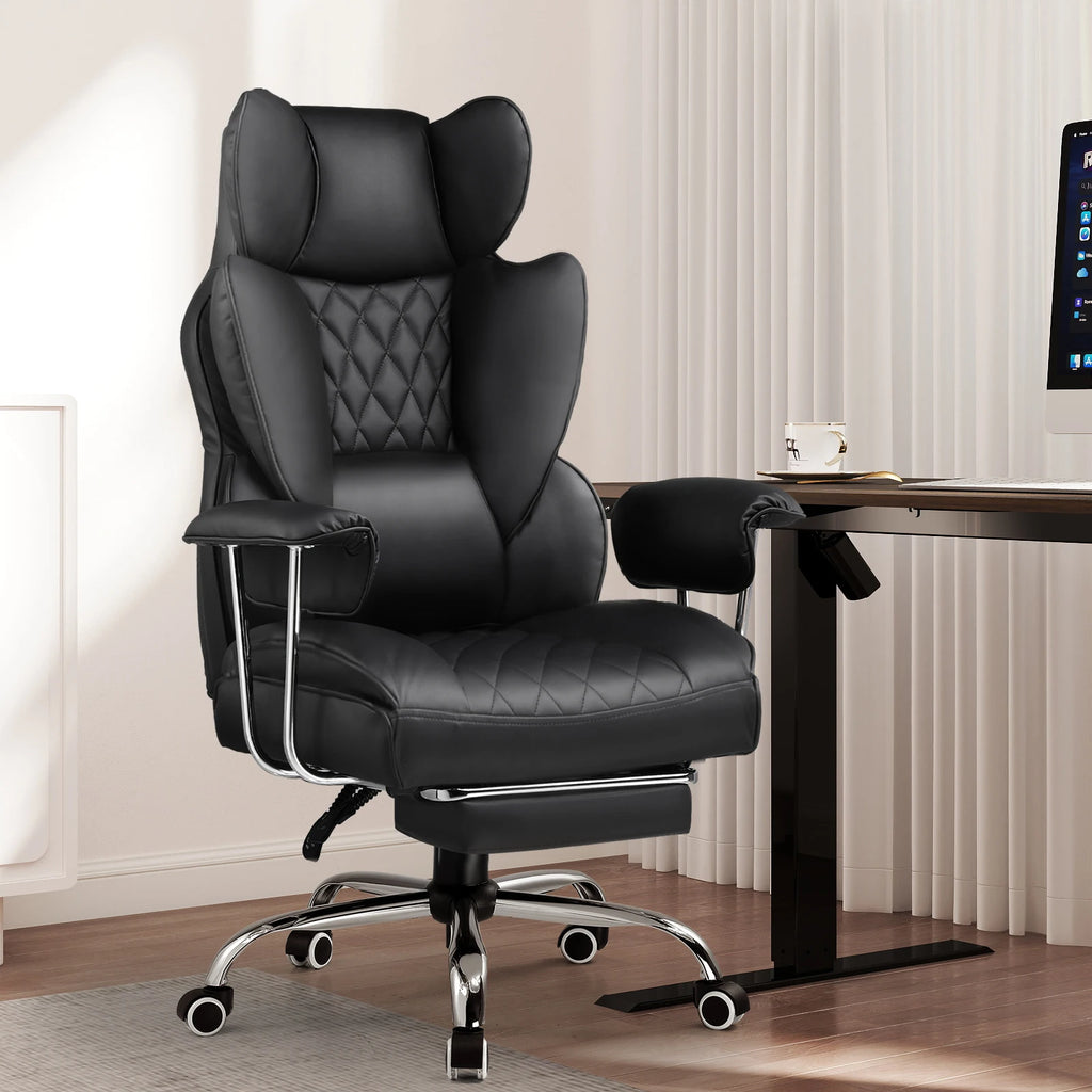 GTPLAYER Gaming Stuhl Bürostuhl mit Taschenfederkern-Lordosenstütze, ergonomischer und bequemer breiter Bürostuhl