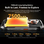 Blackview BL7000 KI 5G Outdoor-Smartphone Android 15, MTK 6300, 6,78" FHD+ 120Hz, 7500mAh/33W, Robustes Smartphone Dual SIM NFC/IP69K