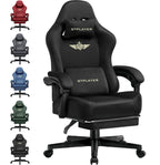 GTPLAYER Gaming-Stuhl Atmungsaktiver Bürostuhl Bürostuhl Ergonomisch Hochwertiger Stoff Ergonomischer PC-Stuhl