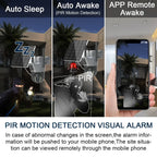 4K 8MP Dual-Objektiv PTZ Solarkamera Dual-Screen PIR Menschliche Verfolgung Outdoor WIFI Sicherheits-CTV Überwachungs-IP-Kamera