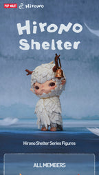 POP MART Hirono Shelter Series Blind Box Toys Kawaii Anime Action Figure Cartoon Model Überraschungsbox Mystery Box Heimdeko