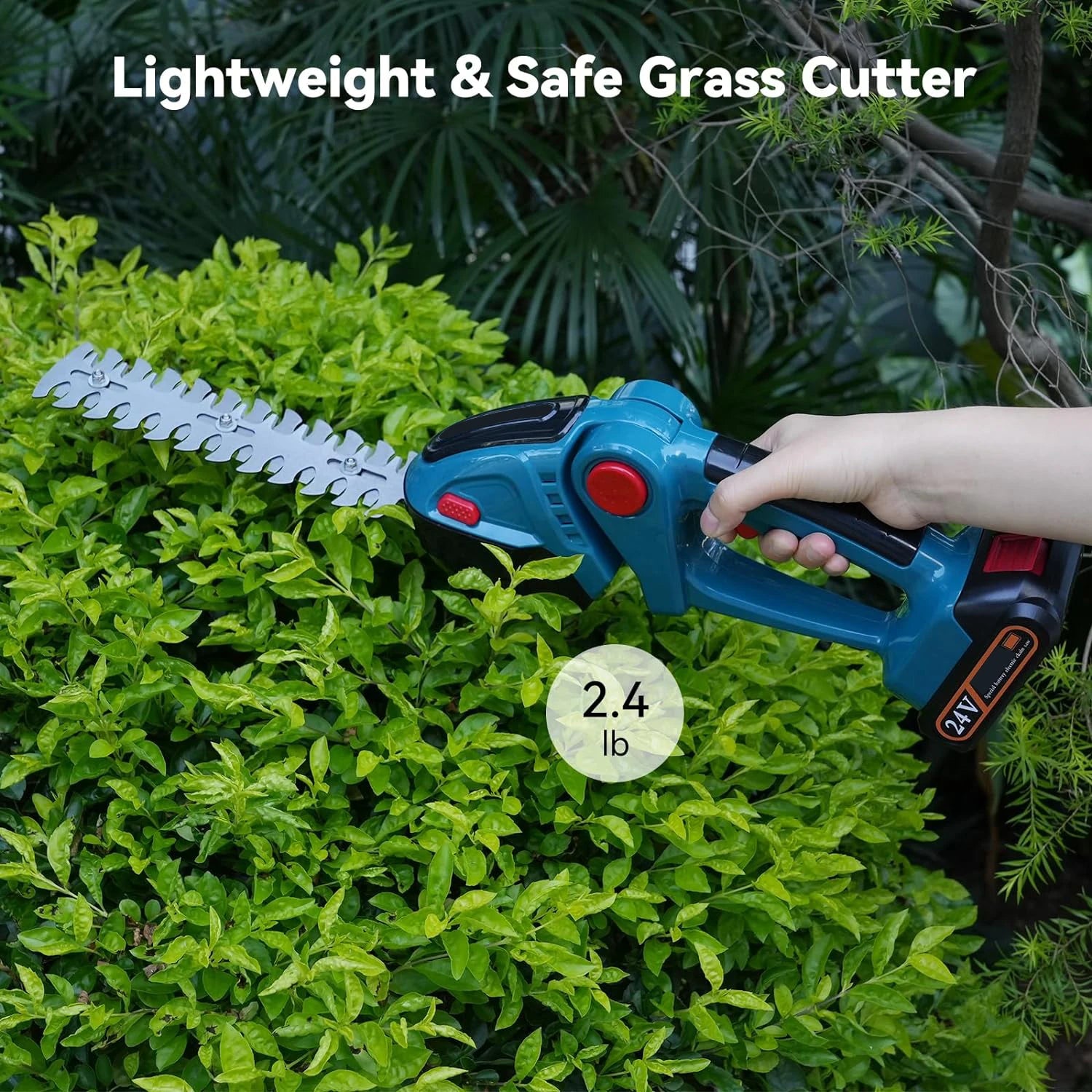 Akku-Heckenschere 2-in-1 Haushalt Rasenmäher Gartenschere Gartengeräte Für Makita Akku Schere Astsäge
