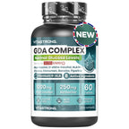 Vitastrong GDA Veganes Nahrungsergänzungsmittel – Unterstützt den normalen Blutzuckerspiegel, steigert Energie und Stoffwechsel mit Berberin, Myo-Inositol und Chrom – 60 Tabletten, GMO-frei