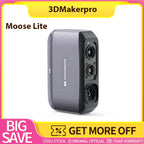 3DMakerpro Moose Lite 3D Scanner, NIR Light Source, 24-bit Color Camera, Al Visual Tracking,0.05mm Accuracy, 0.10mm Resolution