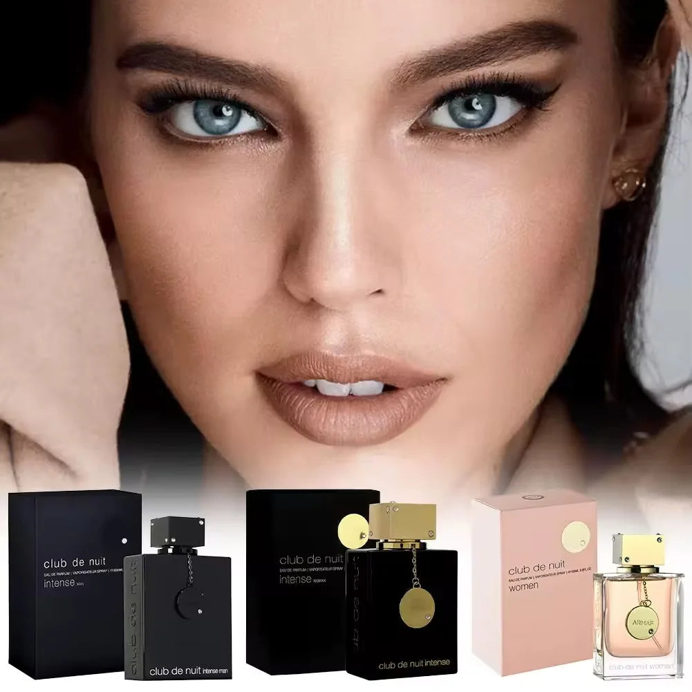 Arab Perfumes Woman Man Night Club Arabisches Parfüm Langanhaltendes Unisex-Parfüm Körperspray Holz EDP Klonparfüm 105 ml