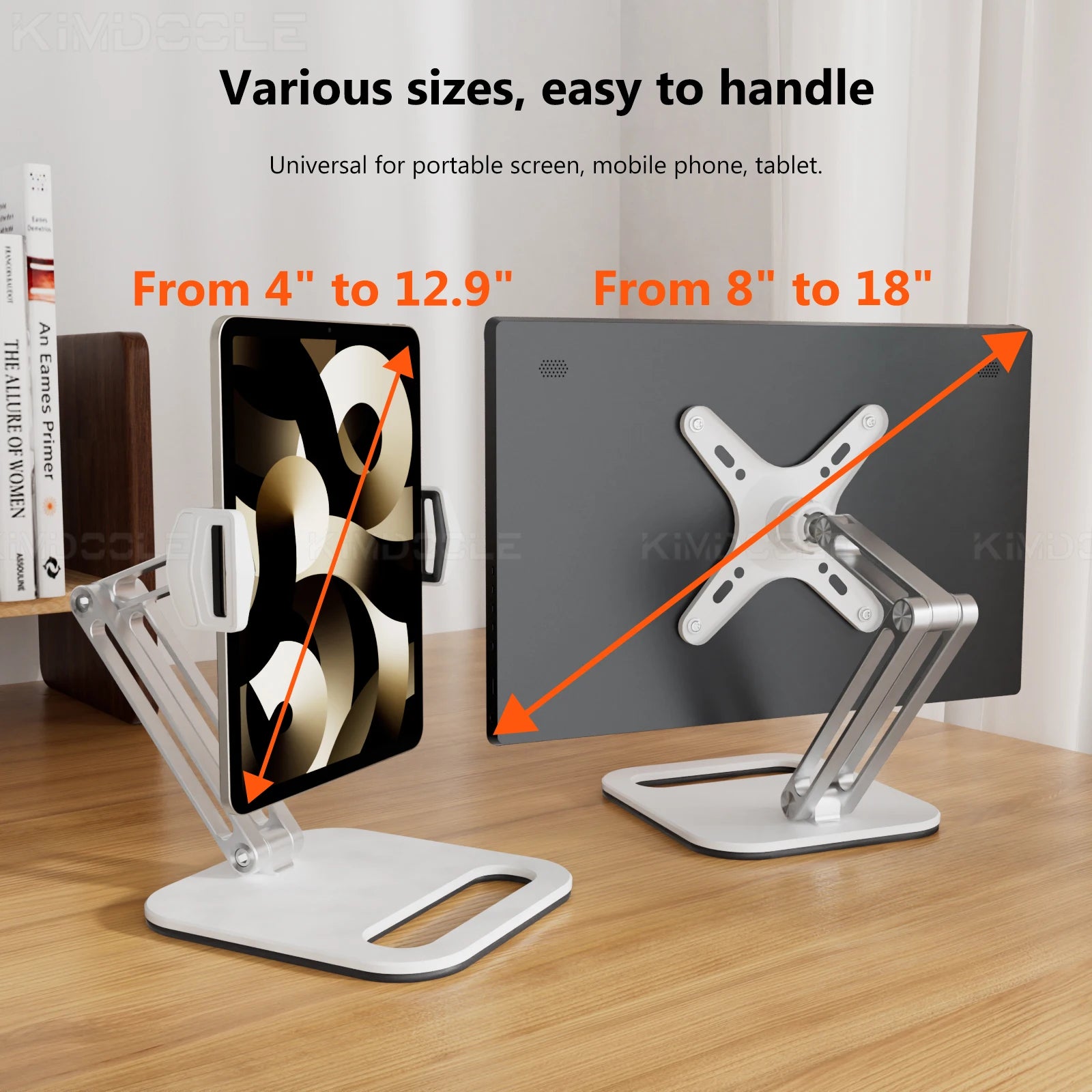 Artpowers VESA Monitor Desk Mount Single Monitor Stands Freestanding fits 13'' to 18'' Computer Screen with Height Adjustable Hauptbild