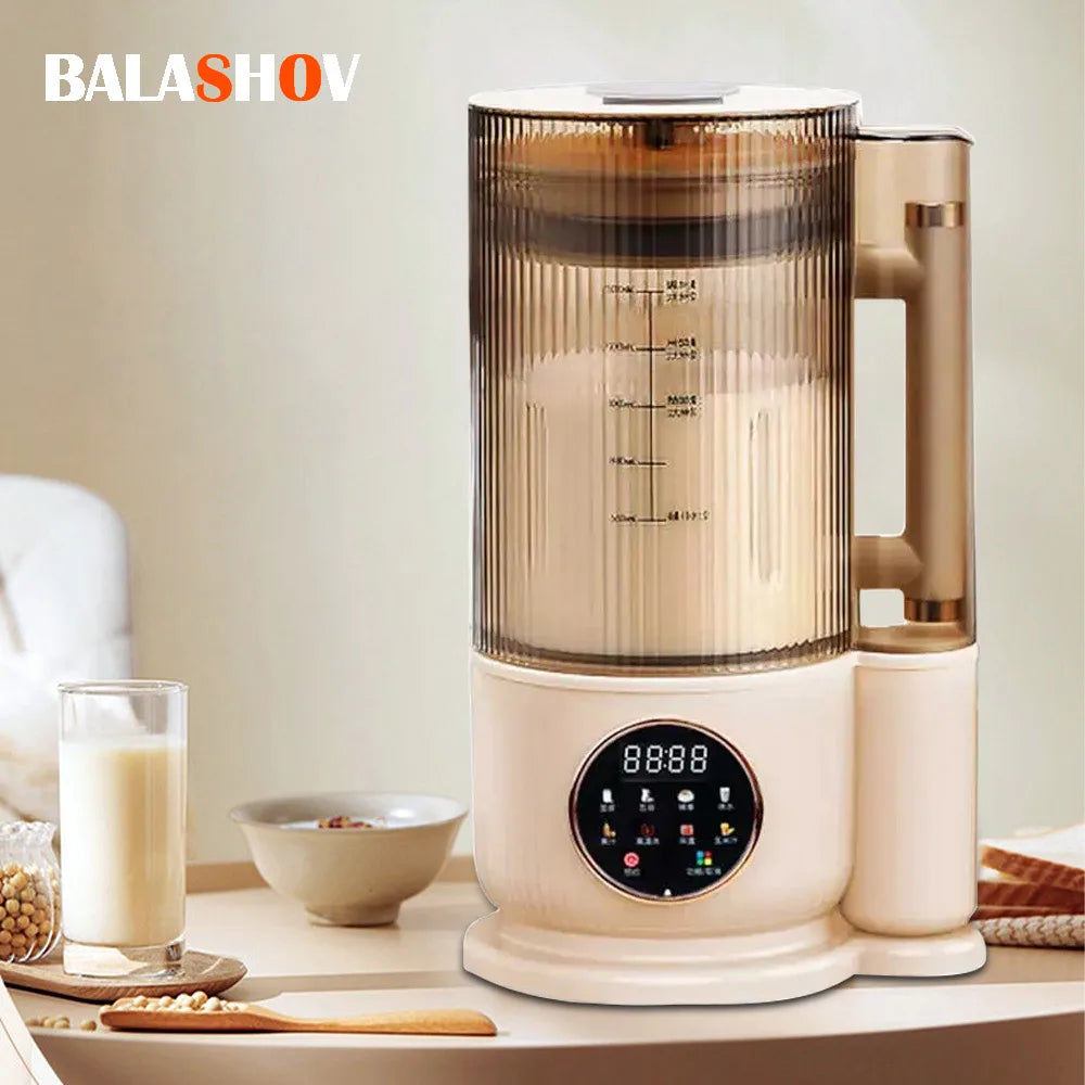 1500ML Sojamilchmaschine Elektrischer Entsafter Mixer Sojabohnenmilchbereiter Wandbrechmaschine Reispastenbereiter Frühstücksmaschine Hauptbild