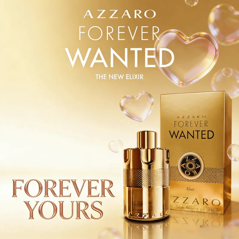 AZZARO Forever Wanted Elixir – 100ml (3.38 Fl Oz) Luxuriöses Eau de Parfum für Herren, Raffinierter Duft für Alltag und besondere Momente