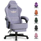 GTPLAYER Gaming-Stuhl Atmungsaktiver Bürostuhl Bürostuhl Ergonomisch Hochwertiger Stoff Ergonomischer PC-Stuhl