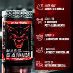 Mass Gainer Vitastrag, 30 % hochkalorisches Proteinpulver, Maltodextrin, Cluster Dextrin, 3G Kreatin-Monohydrat-Pulver, Gainer Muskelmasse Männer & Frauen Hohe Qualität, Weight Gainer