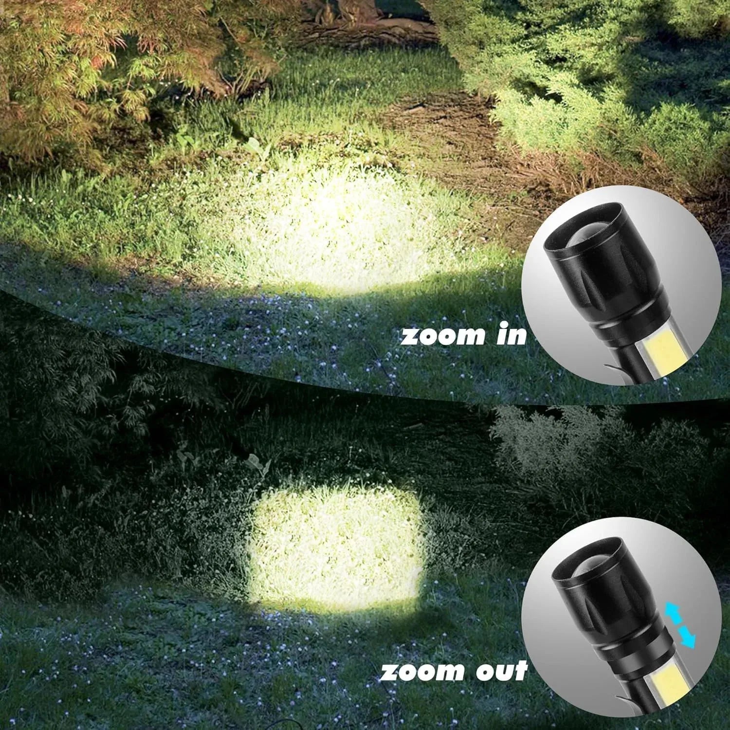 99000000LM Ultrahelle taktische Taschenlampe Hochleistungs-LED-Taschenlampe Wiederaufladbar Wasserdicht Tragbare Handlampe für Outdoor-Camping Polizei Notfallgebrauch
